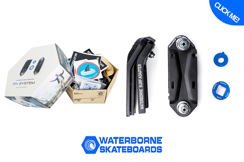 FIN SYSTEM SURF AND RAIL ADAPTER