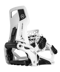 NIDECKER ナイデッカー SUPERMATIC スノーボード バイン ビンディング ユニセックス クイックエントリー 24-25モデル LL E2(WHITE-M)