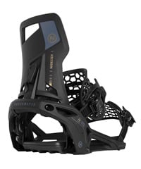 NIDECKER ナイデッカー SUPERMATIC スノーボード バイン ビンディング ユニセックス クイックエントリー 24-25モデル LL E2(BLACK-M)