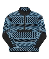 AUTUMN オータム ORB HALF SNAP フリース スノーボード インナーウェア ユニセックス 23-24モデル ムラサキスポーツ KK G29(CHEVRON-M)