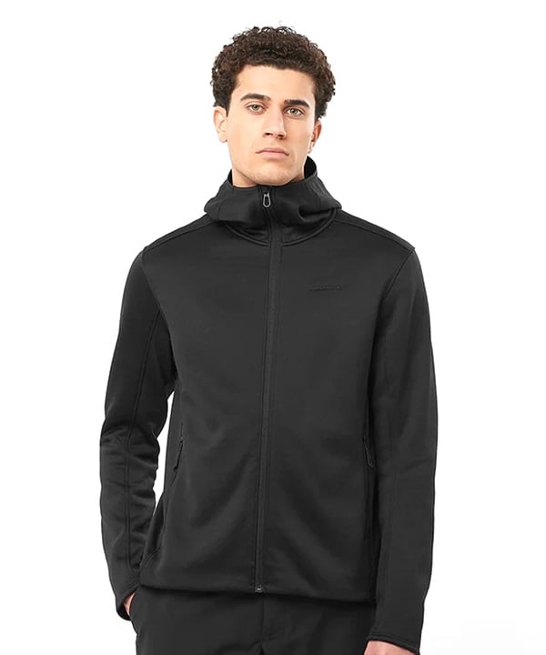 SALOMON サロモン IN ESSENTIAL MIDFLEECE FZ HDD スノーボード インナーウェア メンズ ムラサキスポーツ 24-25モデル LL L21