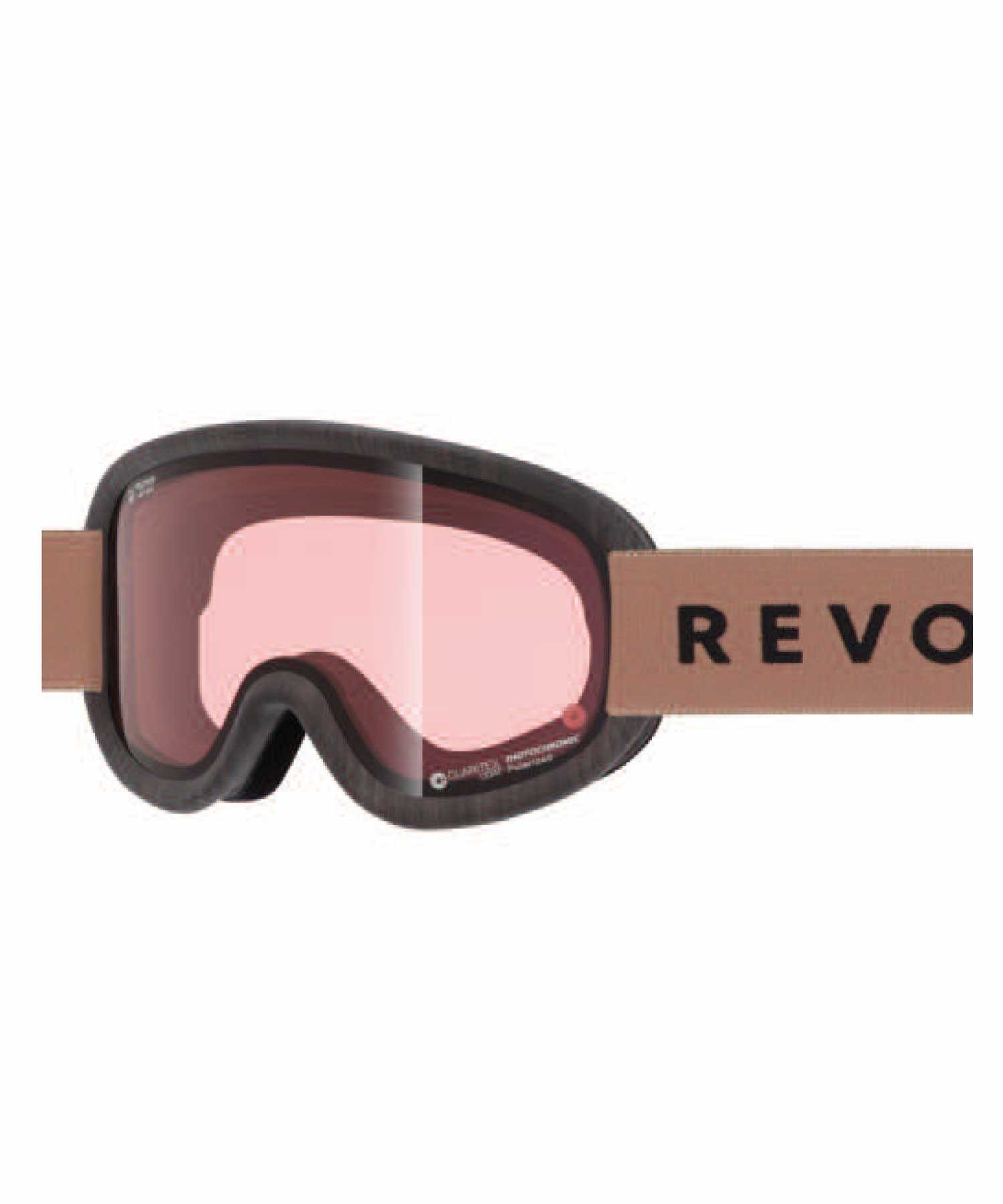 REVOLT リボルト SUPER LIGHT FRAME R25MBW 調光レンズ 平面レンズ スノーボード ゴーグル ユニセックス ムラサキスポーツ 24-25モデル LL J17(PCPP-ONESIZE)