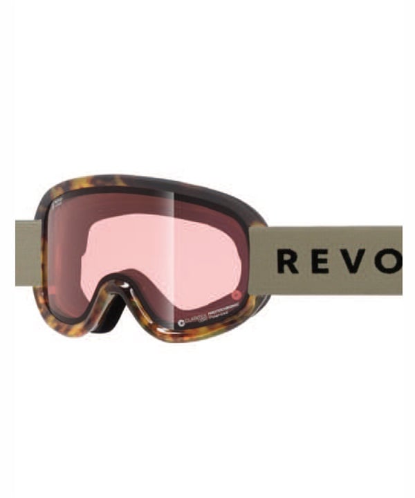 REVOLT リボルト SUPER LIGHT FRAME R25TOR 調光レンズ 平面レンズ スノーボード ゴーグル ユニセックス ムラサキスポーツ 24-25モデル LL J17