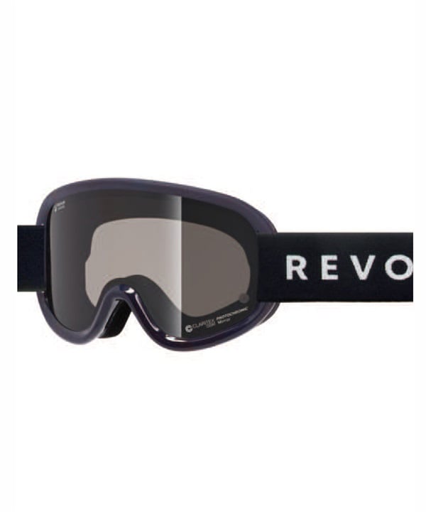REVOLT リボルト SUPER LIGHT FRAME R25WEL 調光レンズ 平面レンズ スノーボード ゴーグル ユニセックス ムラサキスポーツ 24-25モデル LL J17