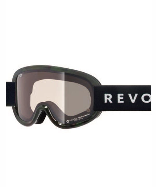 REVOLT リボルト SUPER LIGHT FRAME R25BRE 調光レンズ 平面レンズ スノーボード ゴーグル ユニセックス ムラサキスポーツ 24-25モデル LL J17