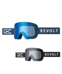 REVOLT リボルト FRAMELESS RC 調光レンズ 平面レンズ スノーボード ゴーグル ユニセックス ムラサキスポーツ 24-25モデル LL J17(09GCP-ONESIZE)