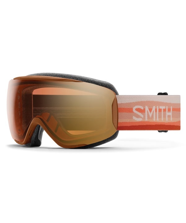 SMITH スミス MOMENT 球面 スノーボード ゴーグル ユニセックス ムラサキスポーツ 24-25モデル LX I20(Mirage-ONESIZE)