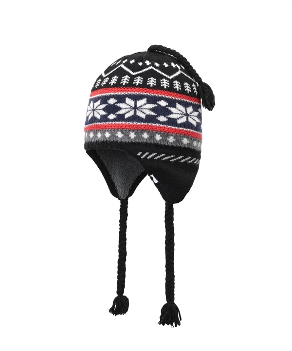 DIMITO ディミト CROCHET EAR FLAP BEANIE スノーボード ビーニー ユニセックス ムラサキスポーツ 24-25モデル LL J3