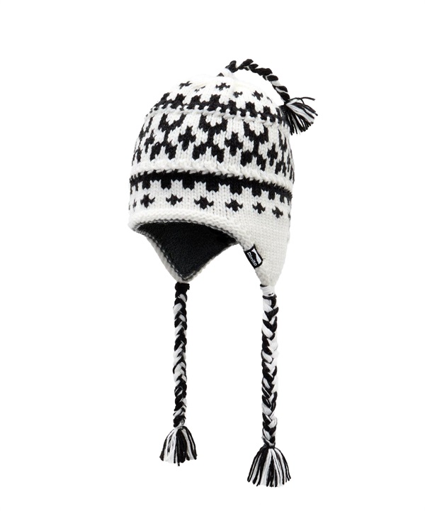 DIMITO ディミト CROCHET EAR FLAP BEANIE スノーボード ビーニー ユニセックス ムラサキスポーツ 24-25モデル LL J3