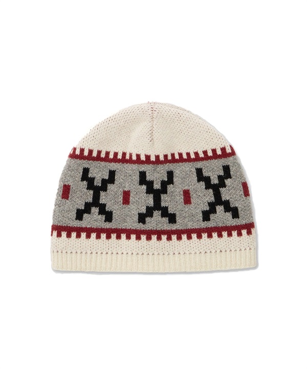 DIMITO ディミト CROCHET BLOCK BEANIE スノーボード ビーニー ユニセックス ムラサキスポーツ 24-25モデル LL J3