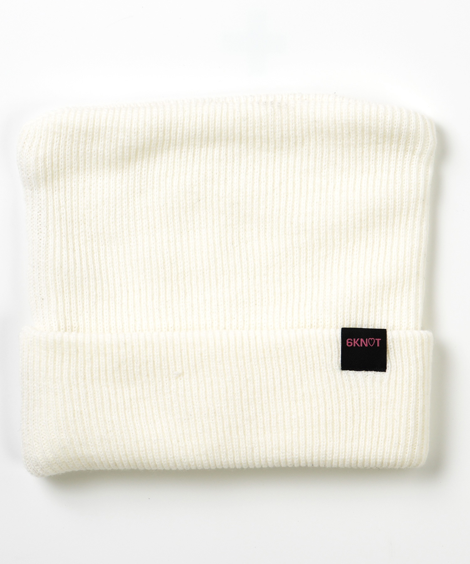 6KNOT シックスノット KITTEN BEANIE スノーボード ビーニー レディース ニット帽 ムラサキスポーツ 24-25モデル LX J24(WHITE-ONESIZE)