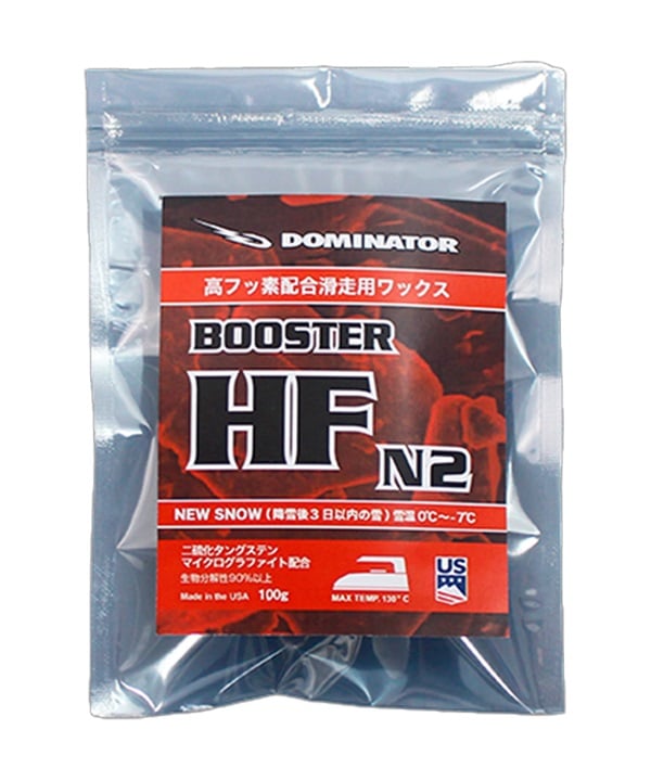 DOMINATOR ドミネーター HF N2 100g スノーボード WAX 滑走ワックス 23-24モデル ムラサキスポーツ KK I28