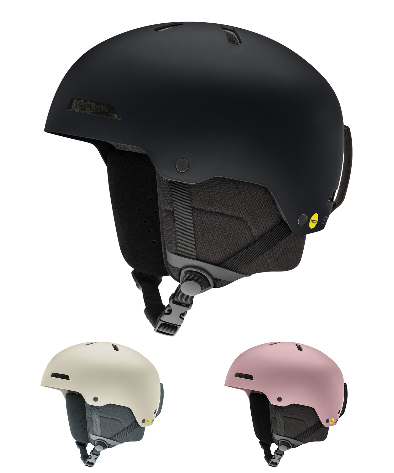 SMITH スミス RODEO MIPS RC AF アジアンフィット スノーボード ヘルメット ユニセックス ムラサキスポーツ 24-25モデル LX J17(MTBLK-S)