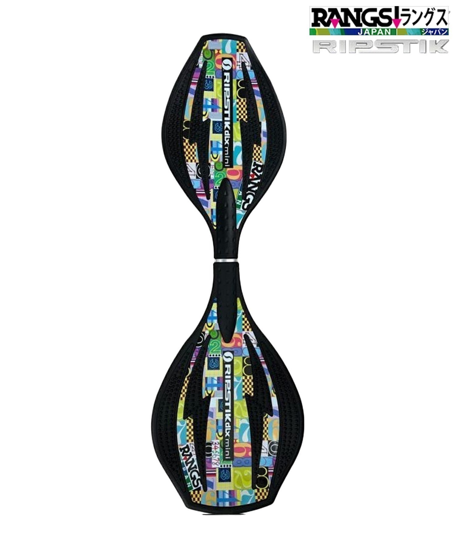 RIPSTICK リップスティックデラックスミニ ラングスジャパン カラフル スケートボード 子供 男の子 女の子 キッズ クリスマスプレゼント 人気 おしゃれ 外遊び おもちゃ 体感 バランス(NUMBK-ONE)