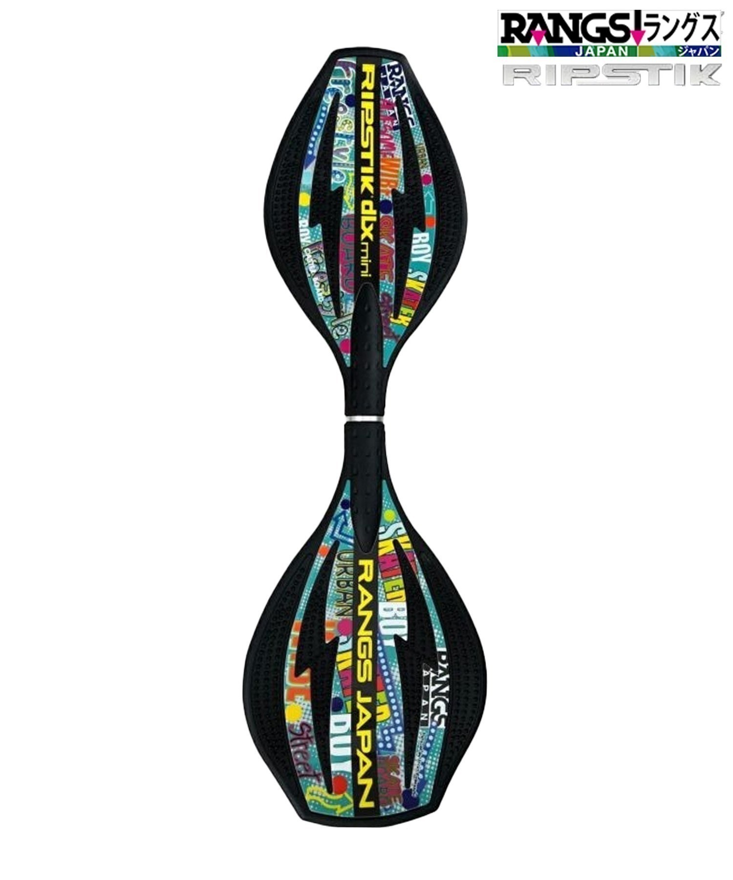 RIPSTICK リップスティックデラックスミニ ラングスジャパン カラフル スケートボード 子供 男の子 女の子 キッズ クリスマスプレゼント 人気 おしゃれ 外遊び おもちゃ 体感 バランス(CLBK-ONE)