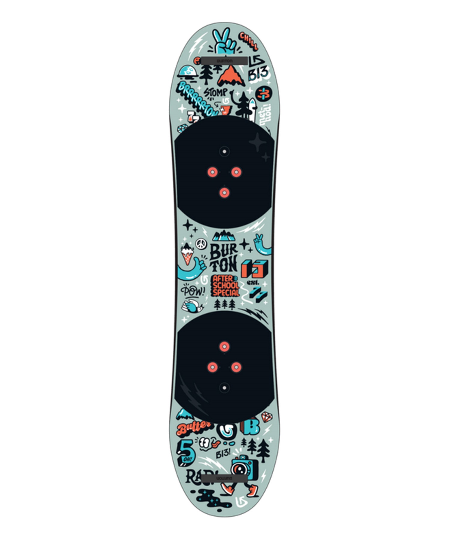 BURTON バートン AFTER SCHOOL SPE スノーボード 板 キッズ ムラサキスポーツ LL E23(ONECOLOR-80cm)