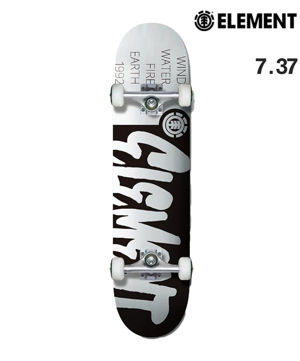 ELEMENT エレメント キッズ スケートボード コンプリート デッキ 7.37inch PUFFYS ムラサキスポーツ