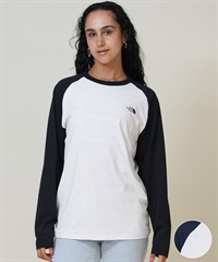 THE NORTH FACE ザ・ノース・フェイス 長袖 Tシャツ ロンT レディース ラグラン ロングスリーブイーエスベースボールティー NT82591(WK-S)