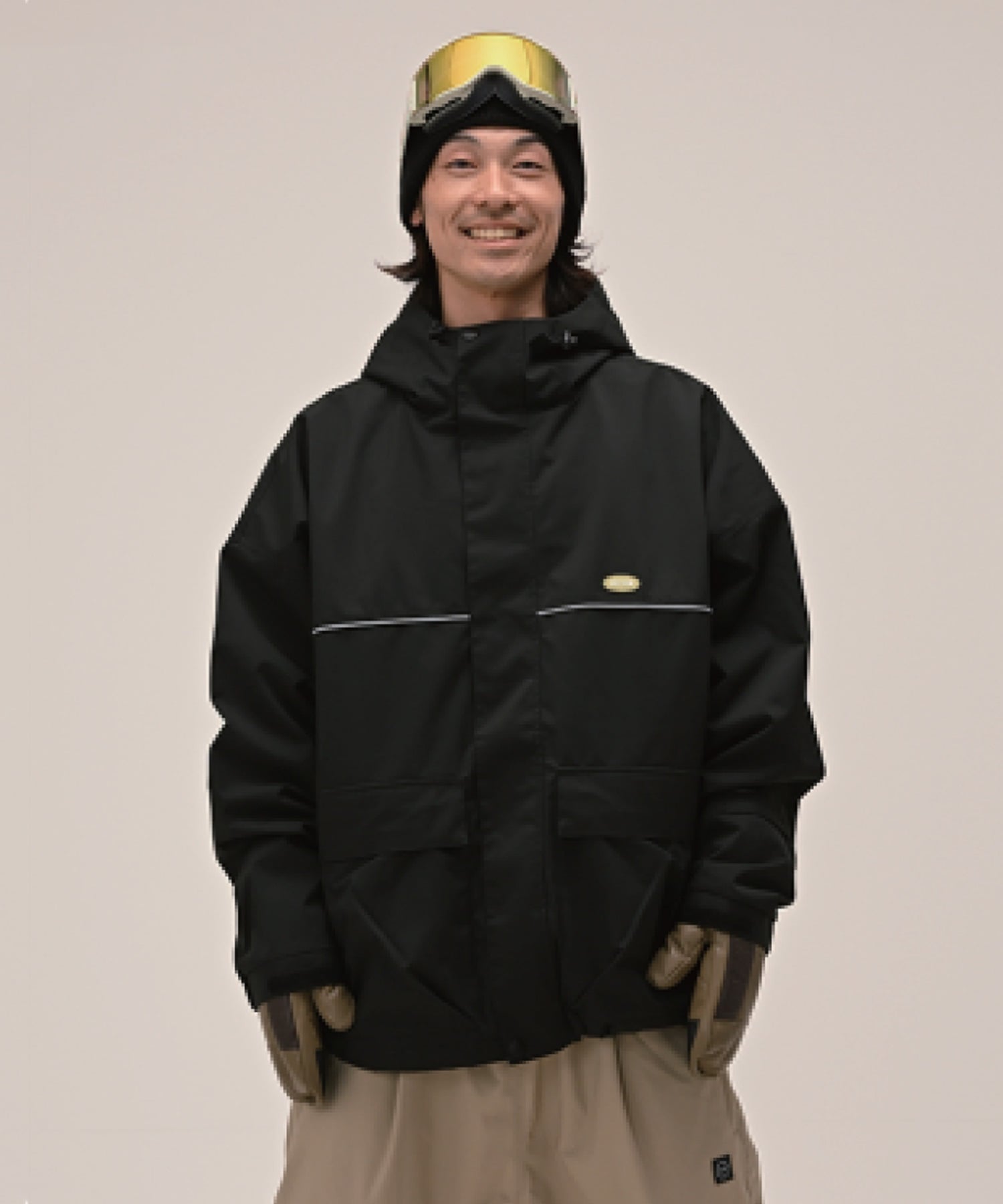 ANTHEM アンセム WHIPLASH  スノーボード ウェア ジャケット ユニセックス 25-26モデル LL C14【2526】(BLACK-S)