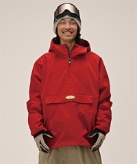 ANTHEM アンセム OVAL CAPTURED スノーボード ウェア ジャケット ユニセックス 25-26モデル LL C14【2526】(RED-S)