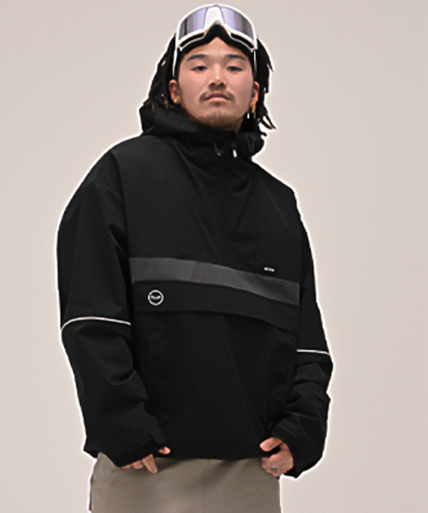 ANTHEM アンセム NFX スノーボード ウェア ジャケット ユニセックス 25-26モデル LL C14【2526】(BLACK-S)