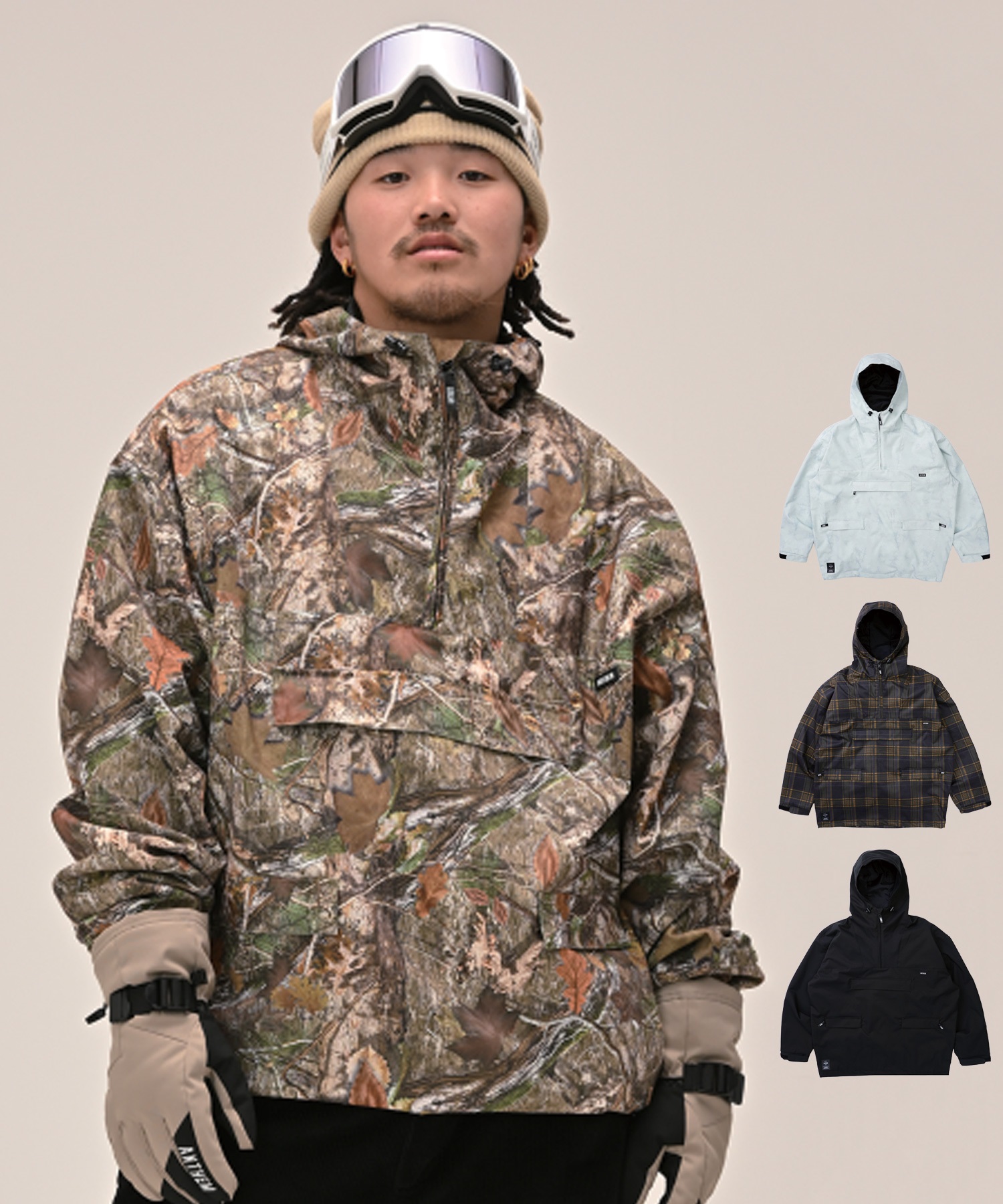 ANTHEM アンセム FLAPPA スノーボード ウェア ジャケット ユニセックス 25-26モデル LL C14【2526】(UNDYE-S)