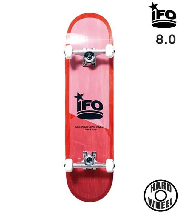 IFO アイエフオー スケートボード コンプリート 7.75～8.0inch TRANSPALENT CMP ムラサキスポーツ