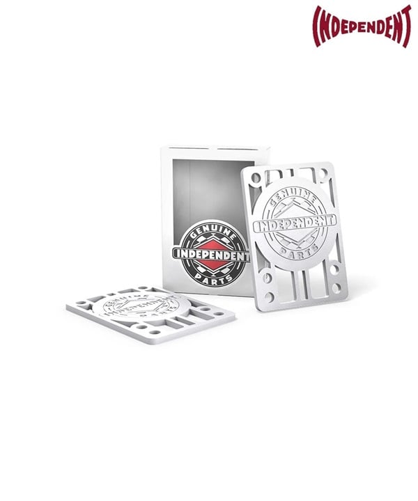 INDEPENDENT インディペンデント スケートボード パーツ ライザーパッド 1/8 ムラサキスポーツ