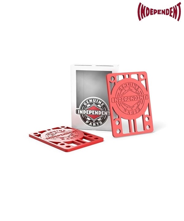 INDEPENDENT インディペンデント スケートボード パーツ ライザーパッド 1/8 ムラサキスポーツ