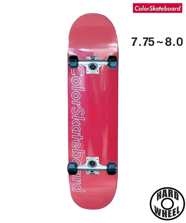 ColorSkateboard カラースケートボード スケートボード コンプリート 7.75,8.0inch PSSTIX COMP ムラサキスポーツ