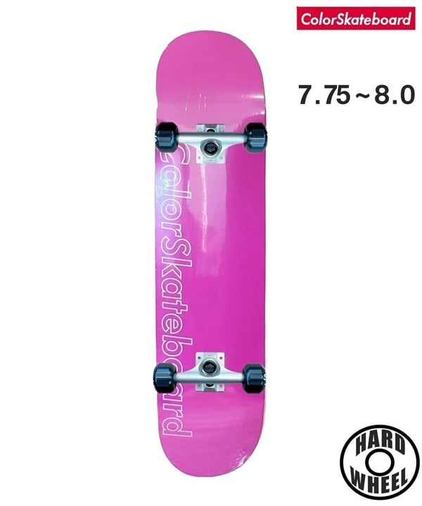 ColorSkateboard カラースケートボード スケートボード コンプリート 7.75,8.0inch PSSTIX COMP ムラサキスポーツ