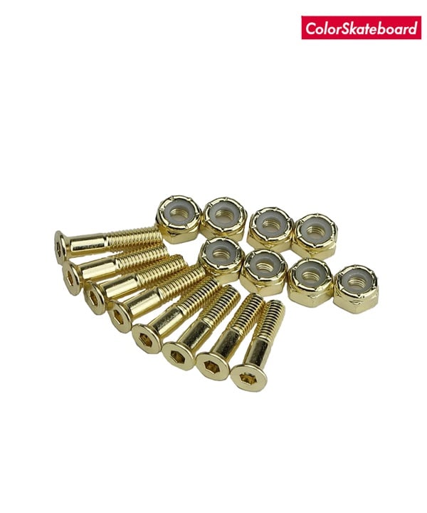 COLOR SKATEBOARDS カラー スケートボード パーツ ボルト ビス 7 8 ALLEN HARDWARE ムラサキスポーツ