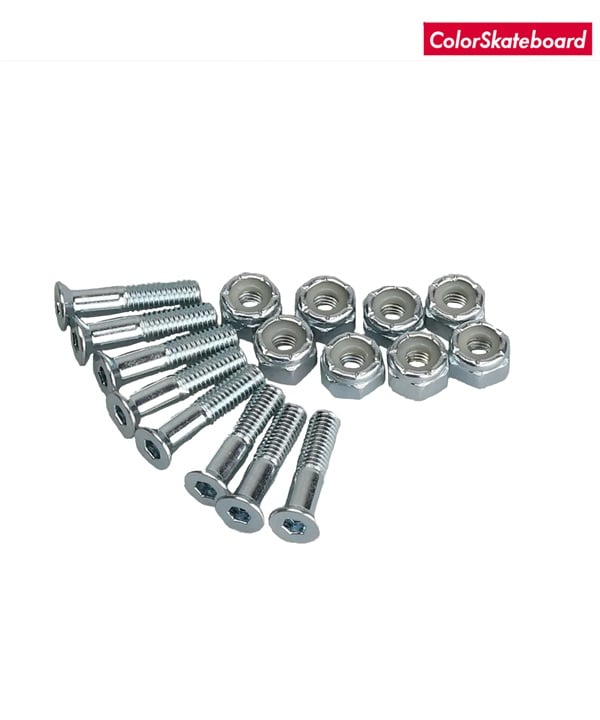 COLOR SKATEBOARDS カラー スケートボード パーツ ボルト ビス 7 8 ALLEN HARDWARE ムラサキスポーツ