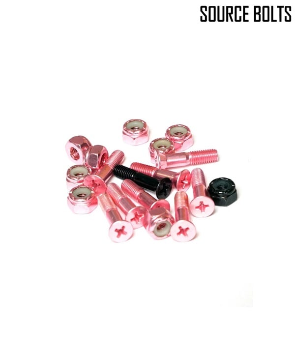 SOURCE BOLTS ソースボルト スケートボード パーツ カラーボルト ムラサキスポーツ