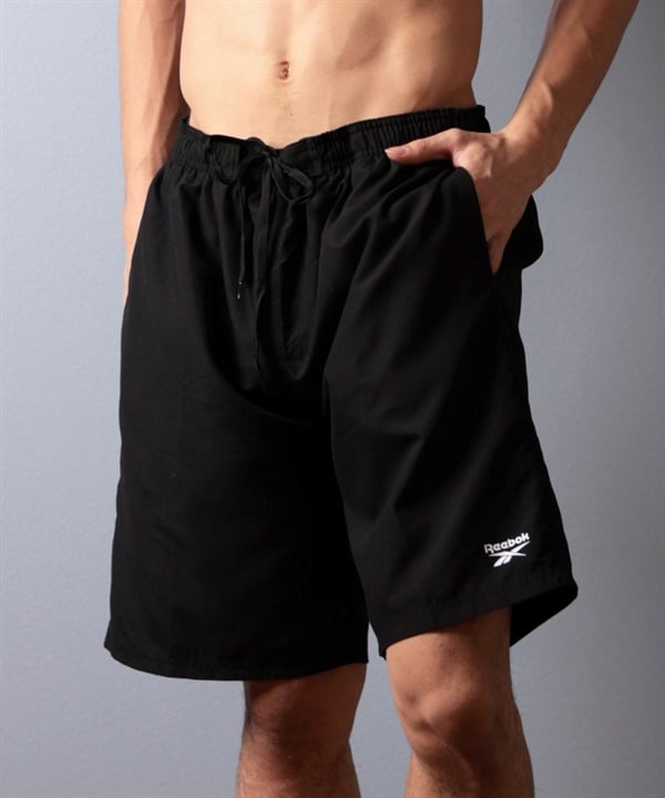 Reebok リーボック 水着 トランクス ボードショーツ メンズ ワンポイント ロゴ 水陸両用 Swimwear 420700C