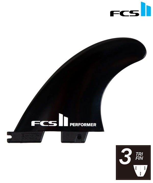 FCS2 エフシーエスツーFPER-BK01-MDTSR PERFORMER TRI サーフィン フィン ムラサキスポーツ