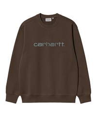 Carhartt WIP カーハートダブリューアイピー トレーナー スウェット メンズ クルーネック ロゴ 刺繍 裏起毛 CARHARTT SWEAT I030546(VITOL-S)