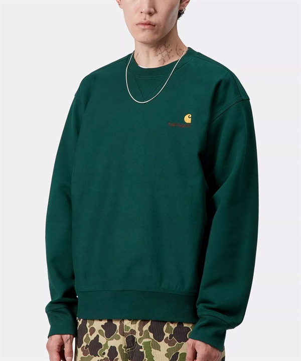Carhartt WIP カーハートダブリューアイピー トレーナー スウェット メンズ 裏起毛 アメリカンスクリプトスウェット AMERICAN SCRIPT SWEAT I025475