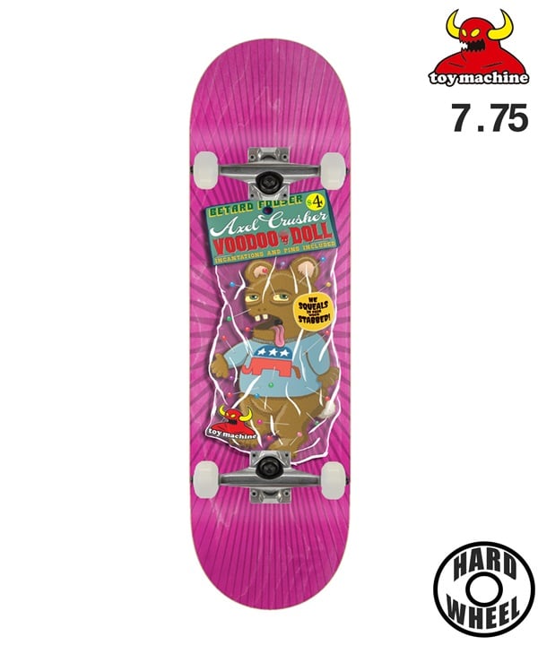 TOY MACHINE トイマシーン スケートボード コンプリート 7.75inch AXEL TOY DOLLS ムラサキスポーツ