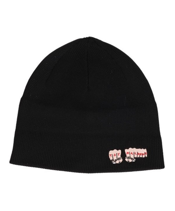 TOY MACHINE トイマシーン ビーニー 帽子 ニットキャップ ニット帽 ダブル シングル 2WAY 241045004(01-FREE)