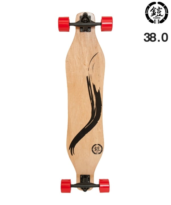 YOROI ヨロイ スケートボード ロングスケート 38inch YOROI RYU38 2 OL ムラサキスポーツ