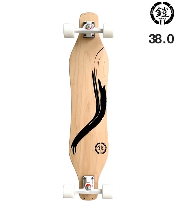 YOROI ヨロイ スケートボード ロングスケート 38inch SURF SKATE RYUII 38 OL ムラサキスポーツ