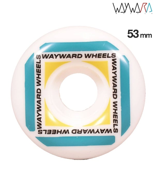 WAYWARD ウェイワード スケートボード ウィール 51~53mm WAYPOINT ムラサキスポーツ