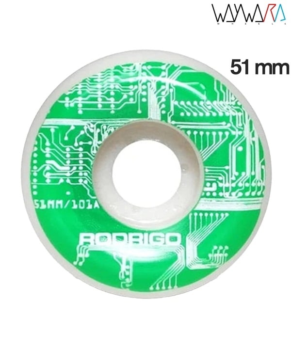 WAYWARD ウェイワード スケートボード ウィール 51mm 101A RODRIGO TX ムラサキスポーツ