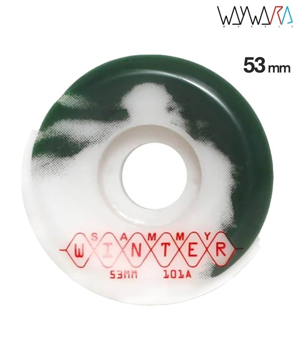WAYWARD ウェイワード スケートボード ウィール 53mm 101A SAMMY WINTER ムラサキスポーツ