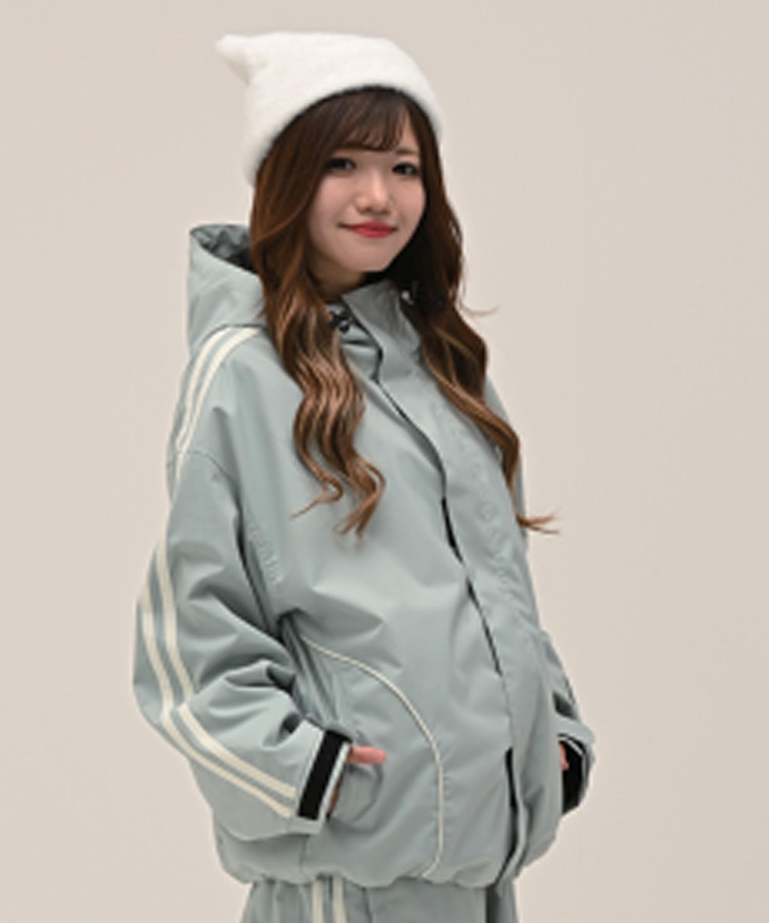 6KNOT シックスノット LINEPIP スノーボード ウェア ジャケット レディース ムラサキスポーツ 25-26モデル LL C28【2526】(ICMIN-S)