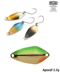 ROOSTER GEAR MARKET ルースターギアマーケット Apeed 2.0g フィッシング 仕掛け ルアー RGM ムラサキスポーツ(GRGLD-2.0G)