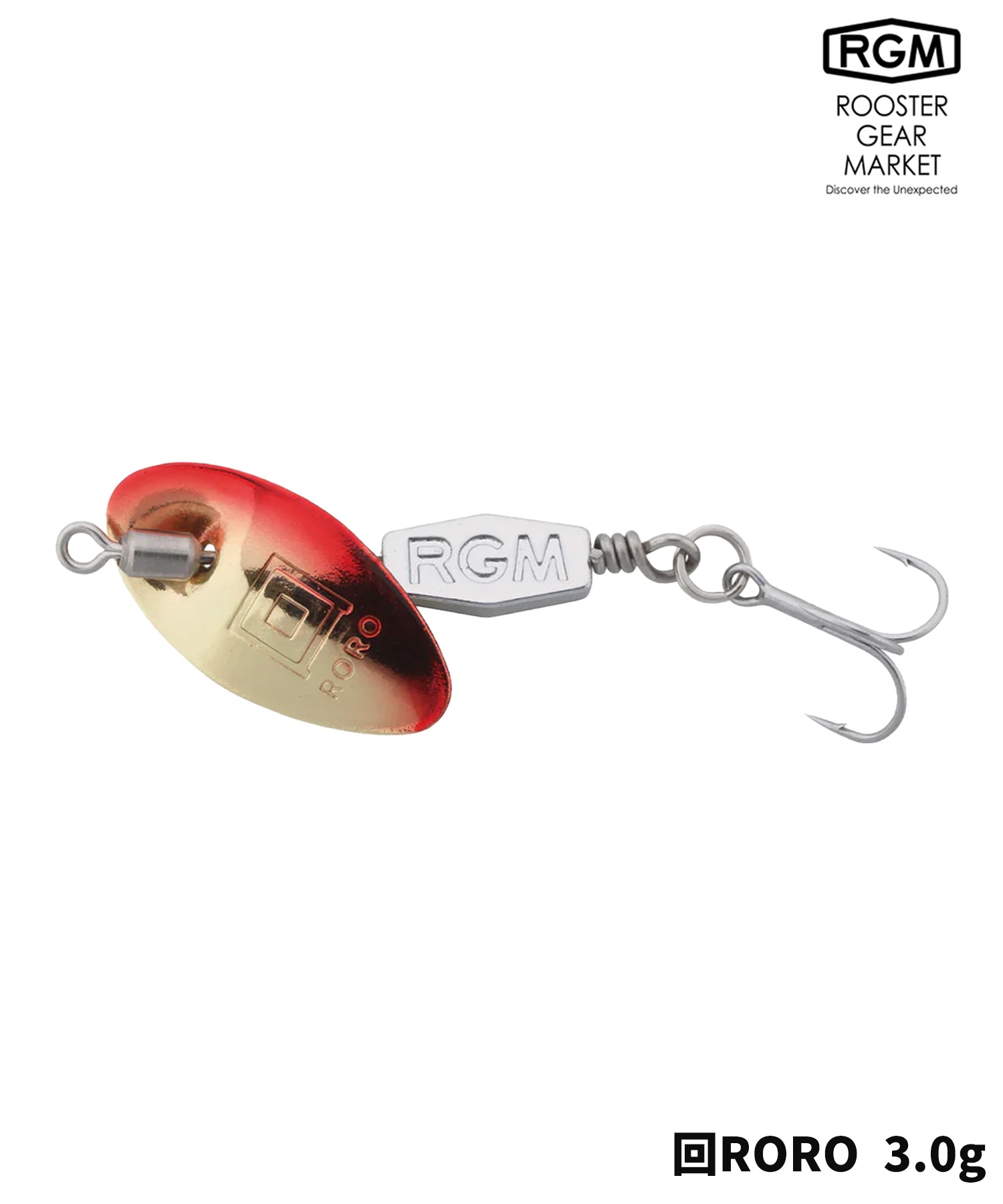 ROOSTER GEAR MARKET ルースターギアマーケット 回 RORO フィッシング ルアー RGM ムラサキスポーツ(RDSIL-3.0g)