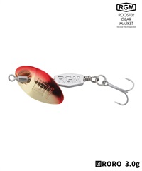 ROOSTER GEAR MARKET ルースターギアマーケット 回 RORO フィッシング ルアー RGM ムラサキスポーツ(RDSIL-3.0g)