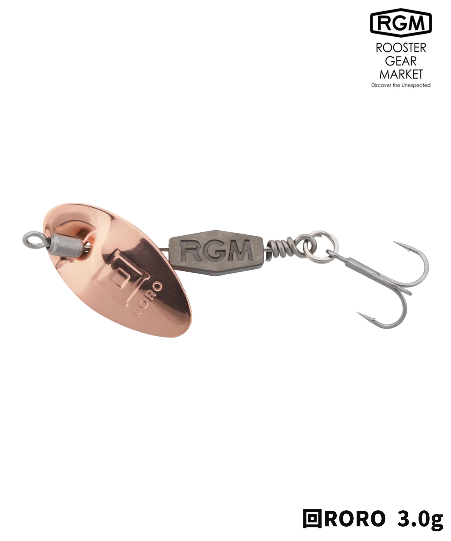 ROOSTER GEAR MARKET ルースターギアマーケット 回 RORO フィッシング ルアー RGM ムラサキスポーツ(CPBK-3.0g)